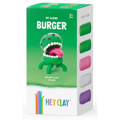 Hey Clay Masa plastyczna Burger