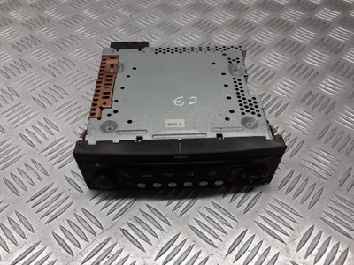 Радио заводской citroen c3 96643698xt фото №1