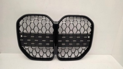 Решітка радіатора решітка радіатора решітки радіатора bmw 4 g22 g23 black чорні 8078548 bez радара оригінал фото №1