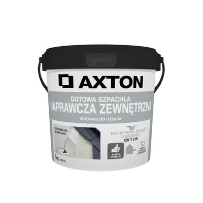 Szpachla naprawcza zewnętrzna 1 kg Axton