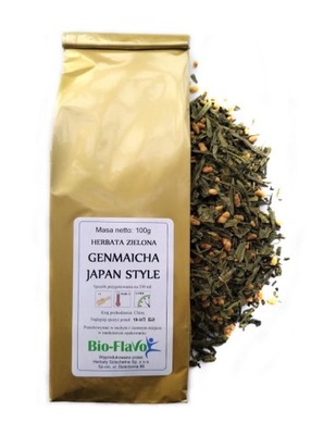 Herbata zielona Genmaicha 100g Smaczna