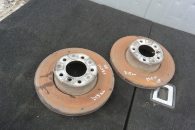 Диск тормозная перед 315mm bmw 3-seria f30 f31 f20 комплект фото №1