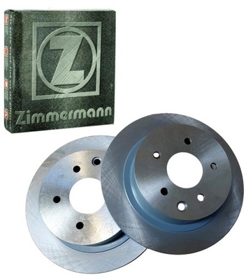 2 X ZIMMERMANN ДИСК HAM. FORD MONDEO 93-00 ЗАД.