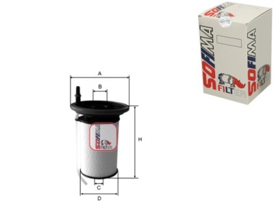 Фильтр топлива sofima 77366607 77366216 77366642 773 фото №1