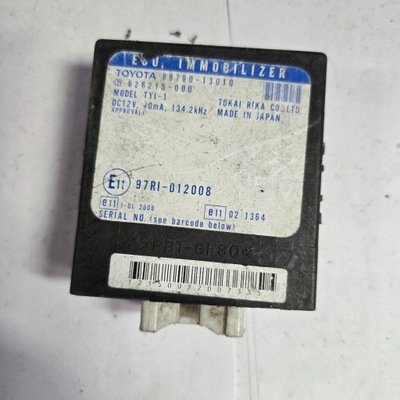 Toyota corolla verso e121 модулі імобілайзер 8978013010 фото №1
