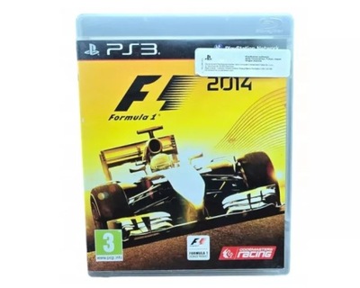 F1 FORMULA 1 2014 SONY PLAYSTATION 3 PS3