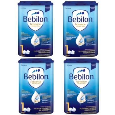 Bebilon 1 Pronutra-Advance Mleko początkowe 4x800g