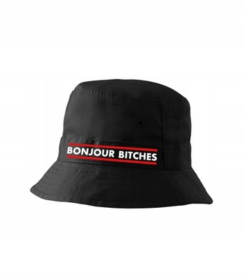 czapka letnia beret kapelusz damski meski Bonjour