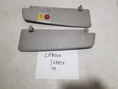 Козырьки правый левый комплект fiat ducato ii фото №1