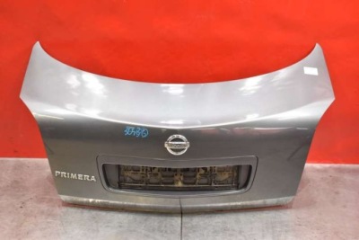 Крышка багажника багажника задняя задняя серая nissan primera p12 sedan 01-08 фото №1