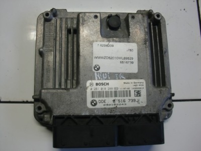 Mini cooper 1.6d бортовий комп'ютер двигуна 0281018288 фото №1