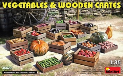 MINIART 35629 1:35 Vegetables & Wooden Crates
