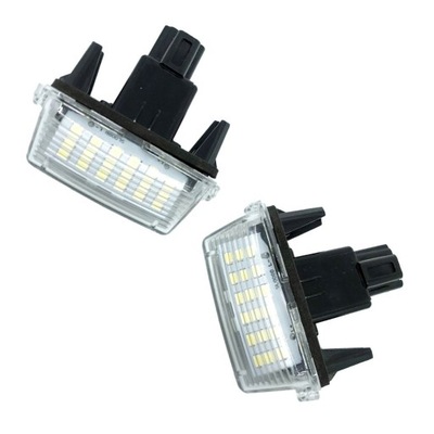 ПОДСВЕТКА НОМЕРА LED (СВЕТОДИОД ) НОМЕРА TOYOTA AURIS E15 2009 2010 2011 2012