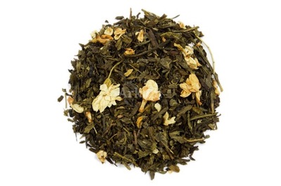 Herbata zielona smakowa Jaśminowa 100g