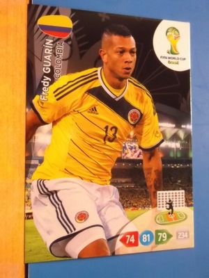 PANINI WORLD CUP BRAZIL 2014 Kolumbia Fredy Guarin