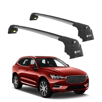 TURTLE AIR-2 Silver VOLVO XC60 2018 2019 2020 2021 2022 2023 2024 