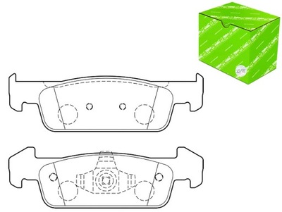 КОЛОДКИ ГАЛЬМІВНІ DACIA SANDERO 13- ПЕРЕД VALEO