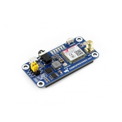 HAT z SIM868 GSM GPS GPRS GNSS Bluetooth dla Raspberry Pi