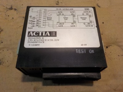 Реле поворотники renault premium midlum фото №1