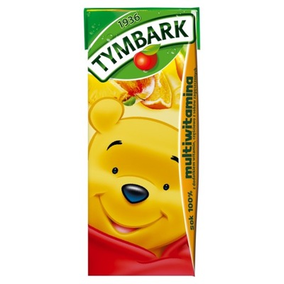 Tymbark Sok 100% multiwitamina, kartonik 200 ml