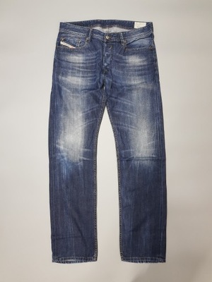 DIESEL WAYKEE spodnie jeansy męskie 32/34 pas 90
