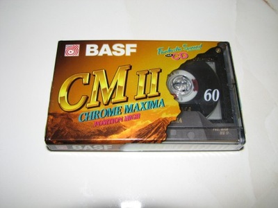 KASETA MADNETOFONOWA BASF CM II 60