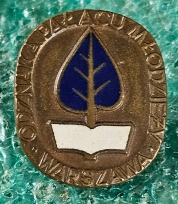 ODZNAKA PAŁACU MŁODZIEŻY WARSZAWA ŚRUBA