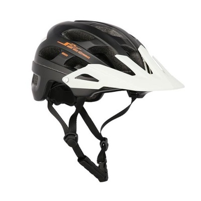 Rowerowy KASK TRWAŁY CZARNY NILS r. 53-58cm