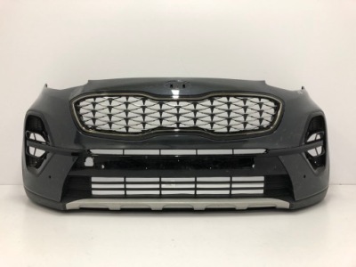 Kia sportage iv lift 2018- бампер передний фото №1