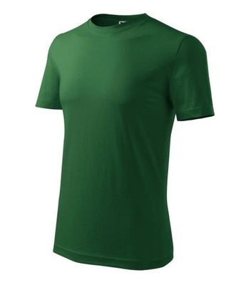 T-shirt męski MALFINI CLASSIC NEW zieleń but. M
