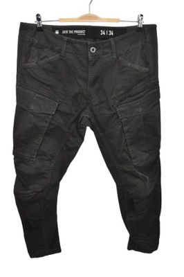 G-Star rovic zip 3d tapered spodnie męskie W34L34