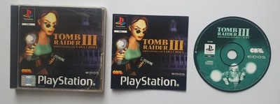 TOMB RAIDER III PS1 PSX PS2 TOMB RAIDER 3 LARA CROFT