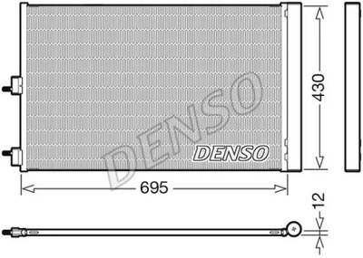 DENSO DCN17061 CONDENSADOR  