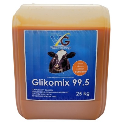 Glikomix 25kg energia z betakarotenem dla krów