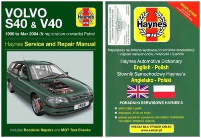 VOLVO S40 V40 (1996-2004) MANUAL REPARACIÓN HAYNES +GRATIS 24H  