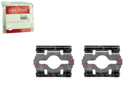 Набор монтажный тормозных колодок перед iveco daily ii daily iii daily vi rvi фото №1