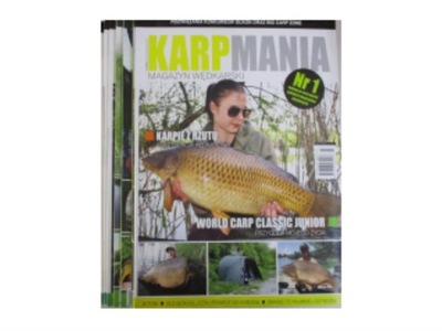 Karpmania nr 1-4/2014. 1-3/2015. 3/2016