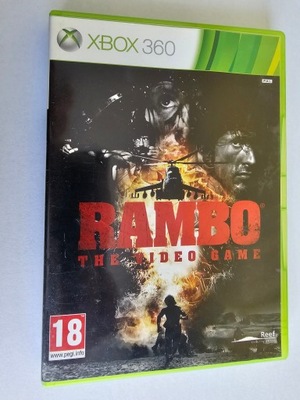 Rambo The Video Game Microsoft Xbox 360 x360