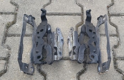 Mercedes w204 петлі капот комплект l + p фото №1