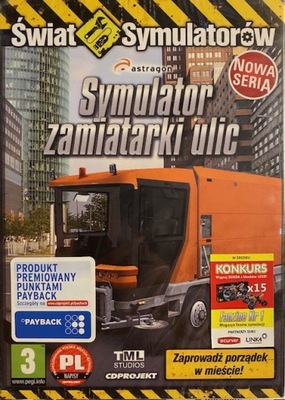 Symulator zamiatarki ulic PC PL Nowa Folia