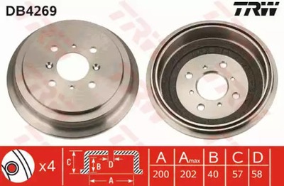 BEBEN DE FRENADO SUZUKI TRW  