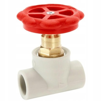 PPR PN25 ZAWÓR PROSTY, GRZYBKOWY 20mm