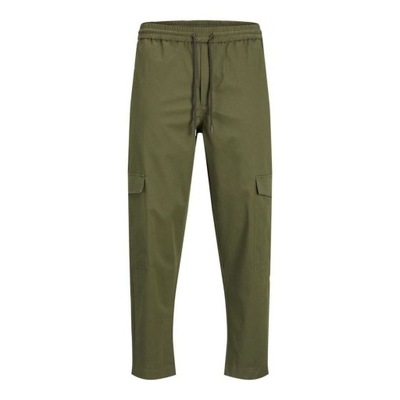 JACK&JONES KHAKI SPODNIE TYPU BOJÓWKI (32)