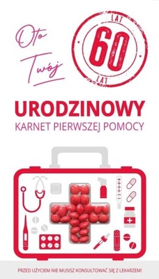 Karnet urodziny 60