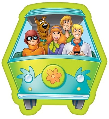 SCOOBY DOO Poduszka 3D Kształtka Dekoracyjna