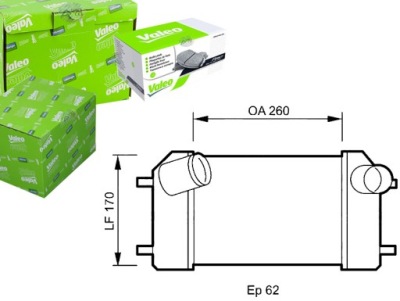 Valeo интеркулер land rover valeo фото №1