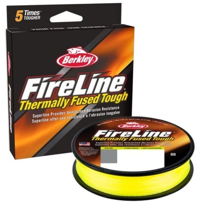 Plecionka Berkley Fireline Fused Original 0,25mm 150m Flame Green