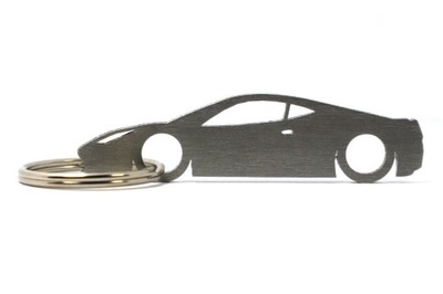 KEYRING FERRARI 458 ITALIA COUPE STEEL STAINLESS  