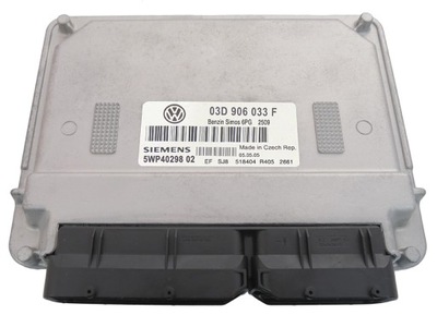 COMPUTER ECU VW POLO 1.4 03D906033F 5WP40298 02  