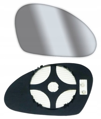Вкладиш дзеркало seat toledo iii altea pł+grz+pl pr фото №1